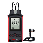 4 digits LCD Handheld Ultrasonic Thickness Gauge SA40+ with normal and multiple echo(MEC)  mode in red or blue color